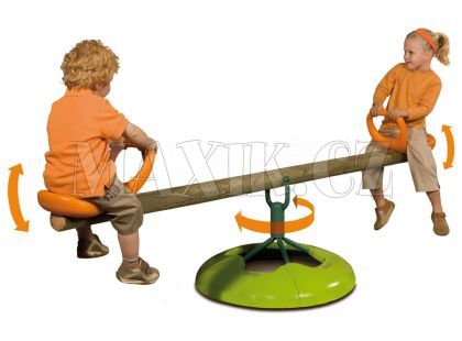 Smoby Houpačka dřevěná