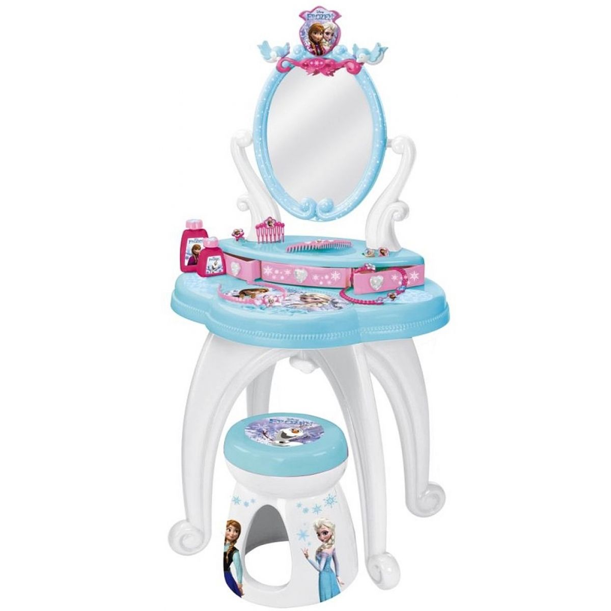 Smoby Ledové království Toaletní stolek se židličkou