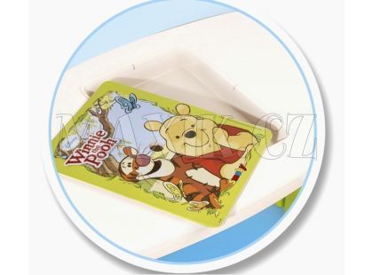 Smoby Medvídek Pú Piknikový stoleček se slunečníkem 310272