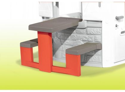 Smoby Piknikový stoleček s lavicemi k domečku