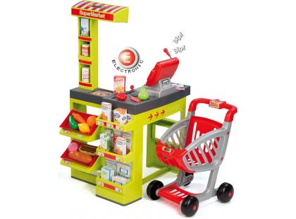 Smoby Supermarket červeno-zelený Smoby Supermarket červeno-zelený