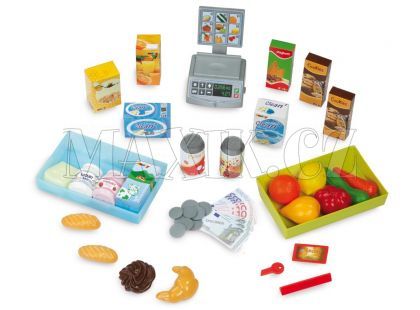 SMOBY Supermarket zelenobílý - POŠKOZENÝ OBAL