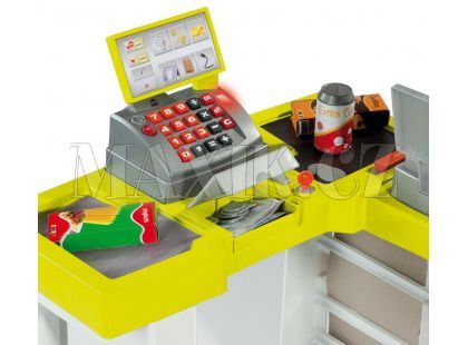SMOBY Supermarket zelenobílý - POŠKOZENÝ OBAL