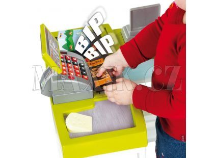 SMOBY Supermarket zelenobílý - POŠKOZENÝ OBAL