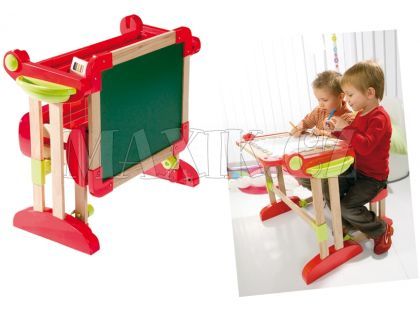 Smoby Tabule skládací s lavičkou