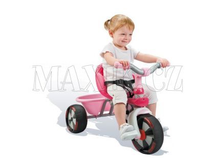 Smoby Tříkolka růžová