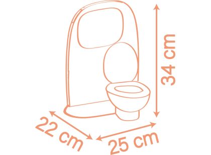 Smoby Toaleta s koupelnou