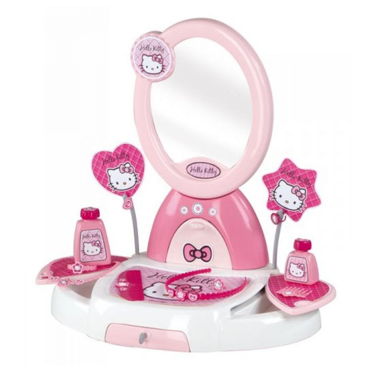 Smoby Toaletní stolek Hello Kitty s příslušenstvím