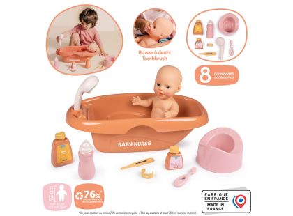 Smoby Vanička pro panenky s příslušenstvím