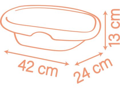 Smoby Vanička pro panenky s příslušenstvím