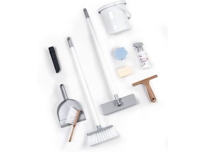 Smoby Vozík pro malou uklízečku s tyčovým vysavačem Rowenta