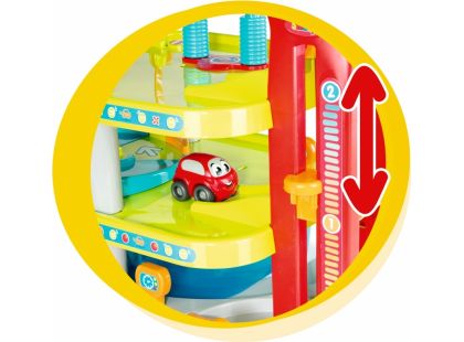 Smoby Vroom Planet Garáž velká - Poškozený obal