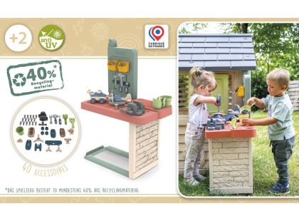 Smoby Zahradní dílna pro kutily k domečku Life