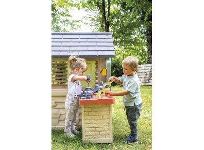 Smoby Zahradní dílna pro kutily k domečku Life