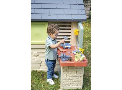 Smoby Zahradní dílna pro kutily k domečku Life