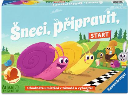 Ravensburger Šneci, připravit, START!