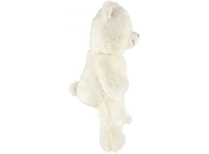Snílek medvěd bílý plyš 40 cm na baterie