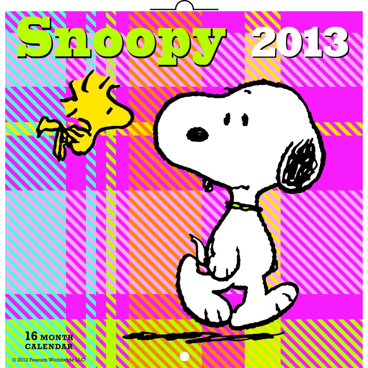 Snoopy, poznámkový kalendář 2013, 30 x 60 cm