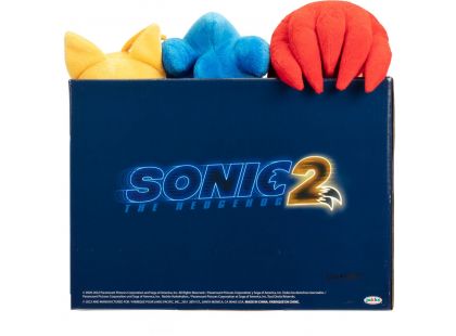 Sonic 2 Movie, plyš, 23 cm Knuckles the Echidna