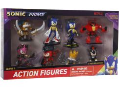 Sonic akční figurky 8 ks Deluxe box