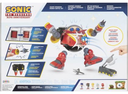 Sonic Bitevní sada Eggman obří bojový Robot
