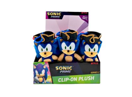 Sonic figurka – přívěsek plyšový (SON7204)
