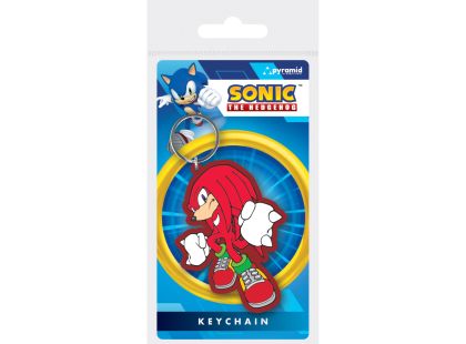 Pyramid International Sonic Gumová klíčenka Knuckles