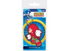 Pyramid International Sonic Gumová klíčenka Knuckles