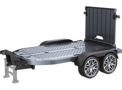 Sparkys 1:14 - Vozidlo lesní stráže s přívěsem a motorkou (se zvukem a světly)