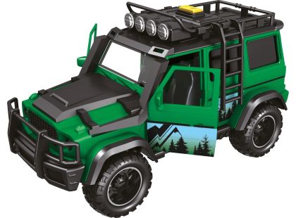 Sparkys 1:14 - Vozidlo lesní stráže s přívěsem a motorkou (se zvukem a světly)