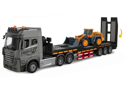 Sparkys 1:24 Kovový Kamion pro přepravu aut s nakladačem