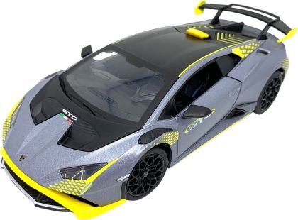 Sparkys 1:24 Lamborghini Huracán STO Stříbrně šedá