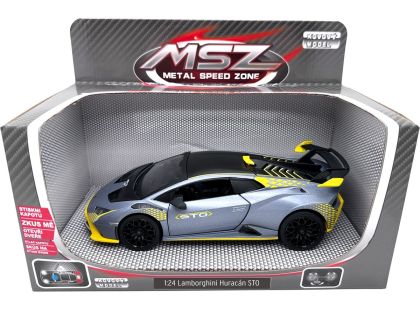 Sparkys 1:24 Lamborghini Huracán STO Stříbrně šedá