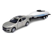 Sparkys 1:43 Maserati Levante SUV s přívěsem člun