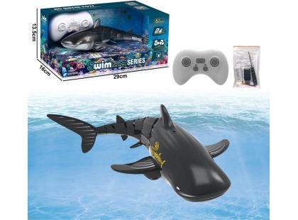 Sparkys 31SY-84053 RC Velryba s vodní fontánou - černá