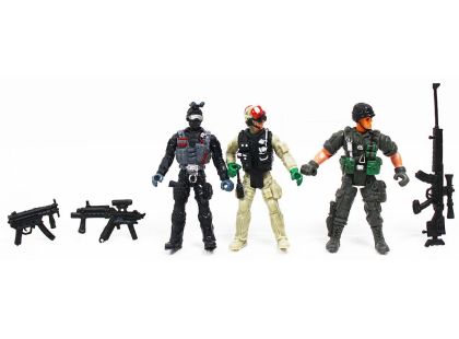 Sparkys Akční figurky vojáků 3 ks serie 5