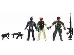 Sparkys Akční figurky vojáků 3 ks serie 5