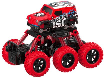 Sparkys Auto Graffiti Crawler 6WD 1:43 na zpětný chod červené