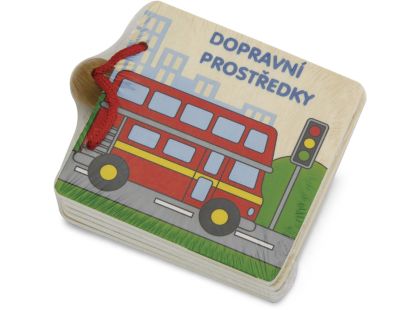 Sparkys BABU - Dřevěná knížka 3 druhy