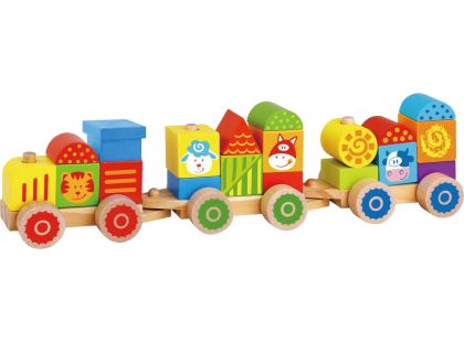 Sparkys BABU - Skládačka vláček