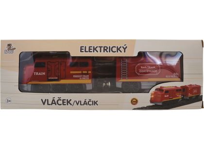 Sparkys BABU vláčky - Elektrický vláček červený - set 2 ks