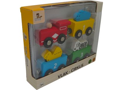 Sparkys BABU vláčky - Vláček cirkus