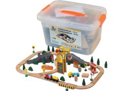 Sparkys BABU vláčky - Vláčkodráha 72 dílů