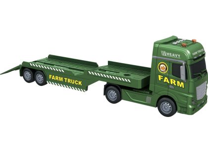 Sparkys CITY SERVICE CAR - 1:12 Farmářský tahač s vlekem a 2 traktory