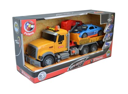 Sparkys CITY SERVICE CAR - 1:12 Nákladní auto odtahová služba + auto