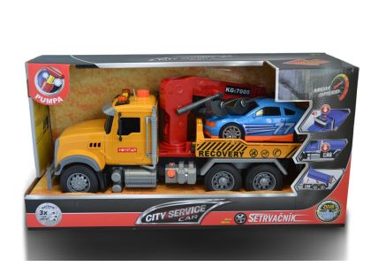 Sparkys CITY SERVICE CAR - 1:12 Nákladní auto odtahová služba + auto