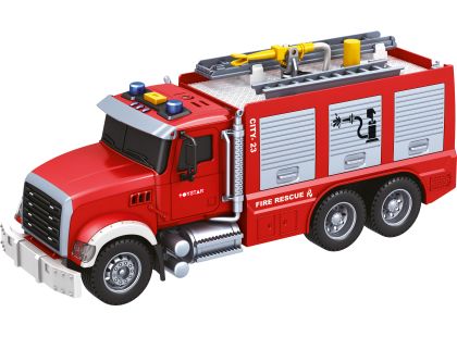 Sparkys CITY SERVICE CAR - 1:14 - Hasičský vůz (se zvukem, světly, stříkací vodou a dalšími funkcemi)