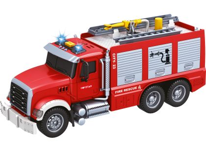 Sparkys CITY SERVICE CAR - 1:14 - Hasičský vůz (se zvukem, světly, stříkací vodou a dalšími funkcemi)