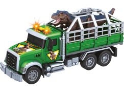 Sparkys CITY SERVICE CAR - 1:14 - Nákladní auto na přepravu dinosaurů (se zvukem, světly a dalšími funkcemi)