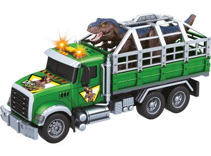 Sparkys CITY SERVICE CAR - 1:14 - Nákladní auto na přepravu dinosaurů (se zvukem, světly a dalšími funkcemi)